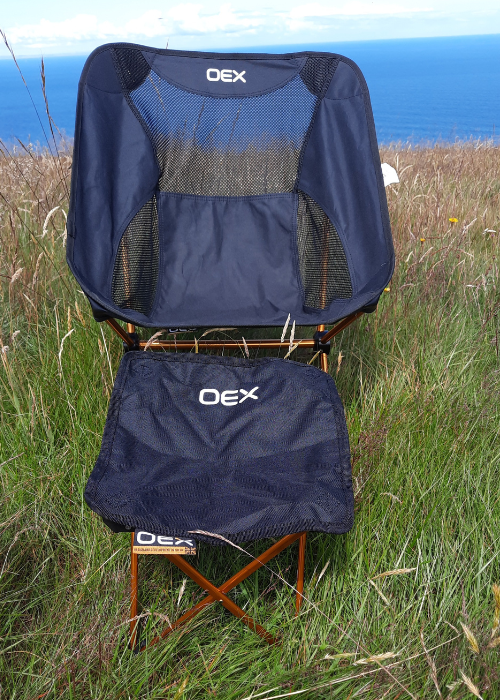OEX Ultra Lite Portable Camping Chair and Stool
