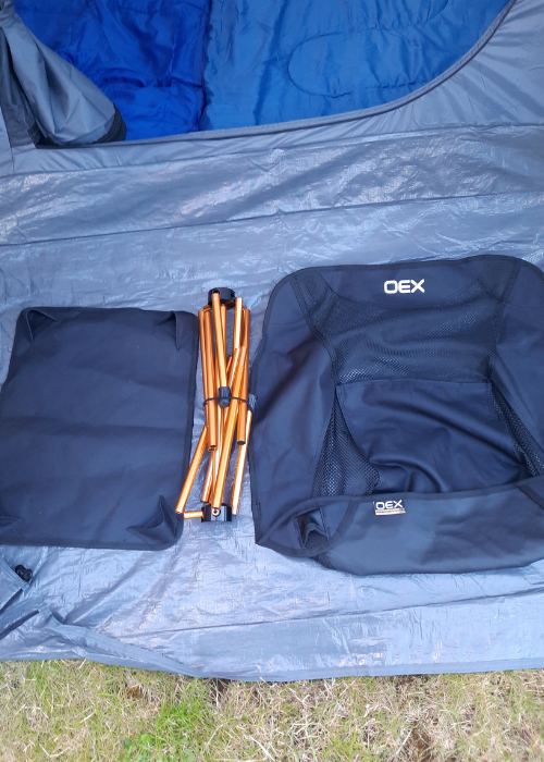 OEX Ultra Lite Camping Chair Components