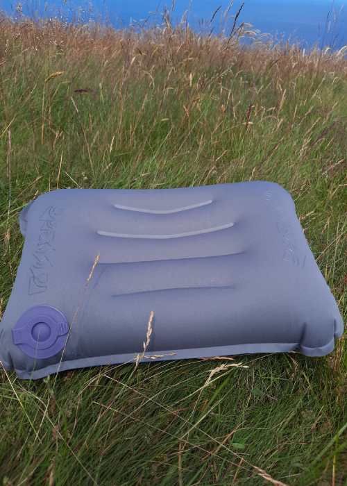  Airlite Pillow with low profile valve and silicone print bottom
