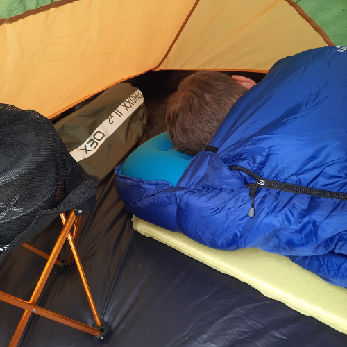 OEX Traverse mat in the OEX Phoxx 2 Tent