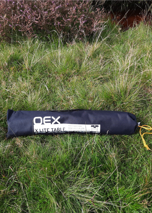 OEX X Lite Table in durable and robust carry bag