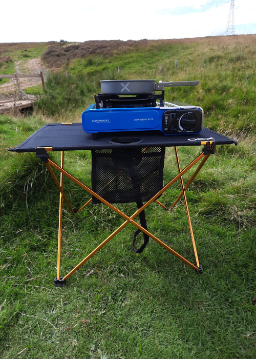 OEX X Lite Table with Campingaz Bistro Stove