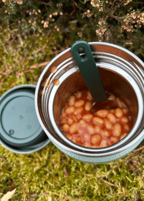 Good sized spork means it doesn't get lost in the jar!